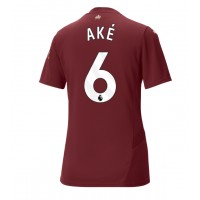 Manchester City Nathan Ake #6 Tredje Tröja Kvinnor 2024-25 Korta ärmar